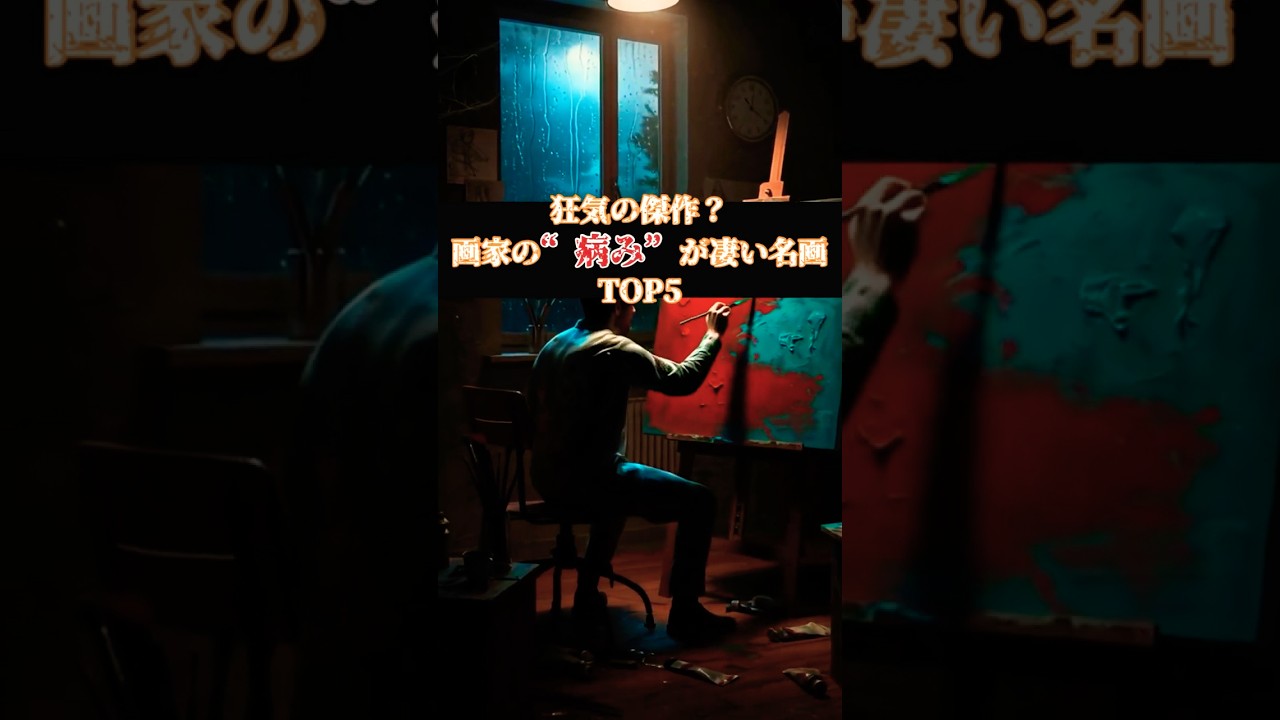 狂気の傑作？画家の&ldquo;病み&rdquo;が凄い名画TOP5