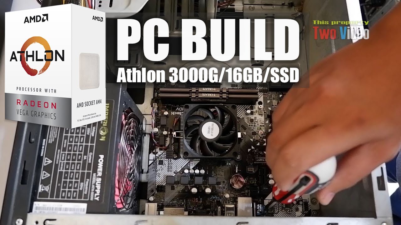 AMD Athlon 3000G PC Build 2022