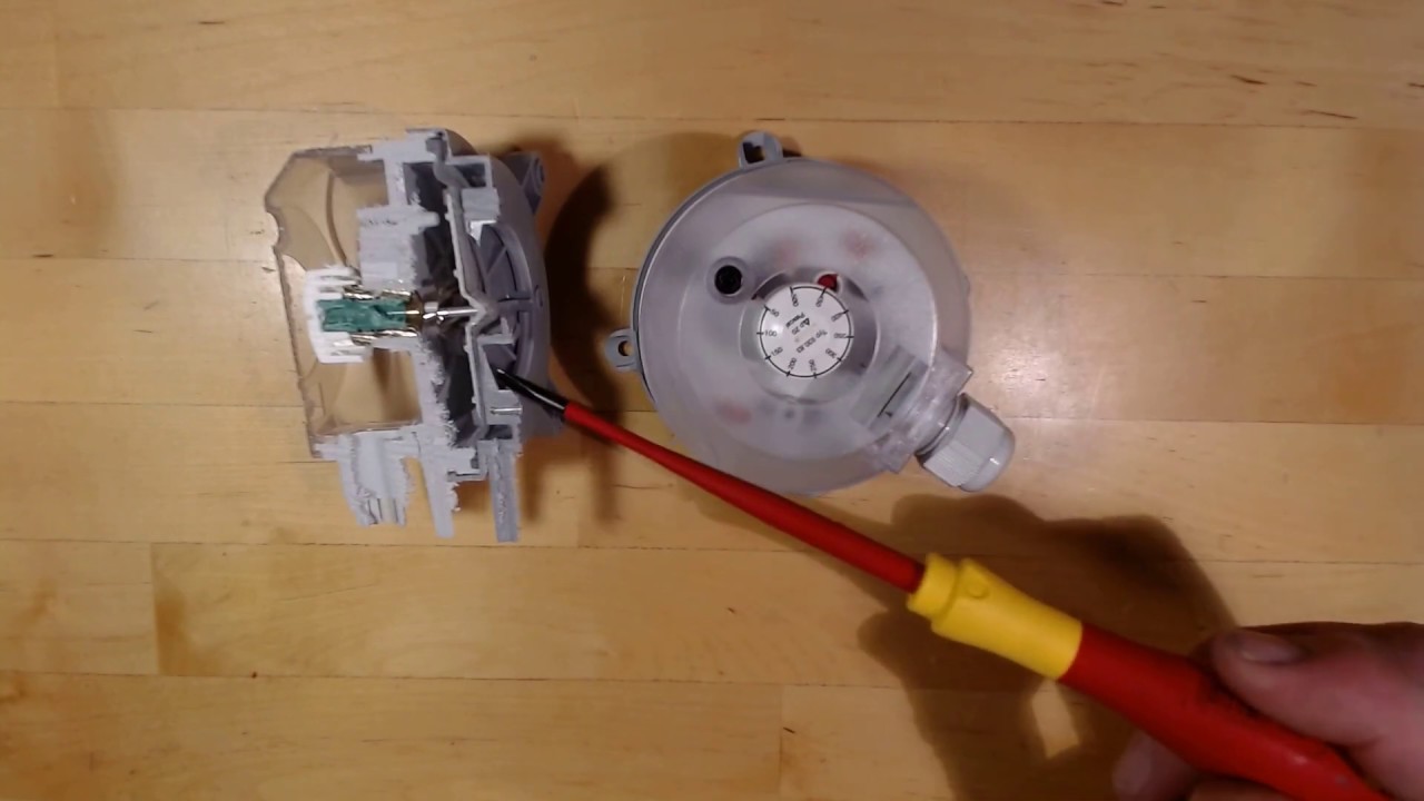 Differenzdruckschalter (Druckdose) Funktion, Aufbau, Einstellung Tutorial