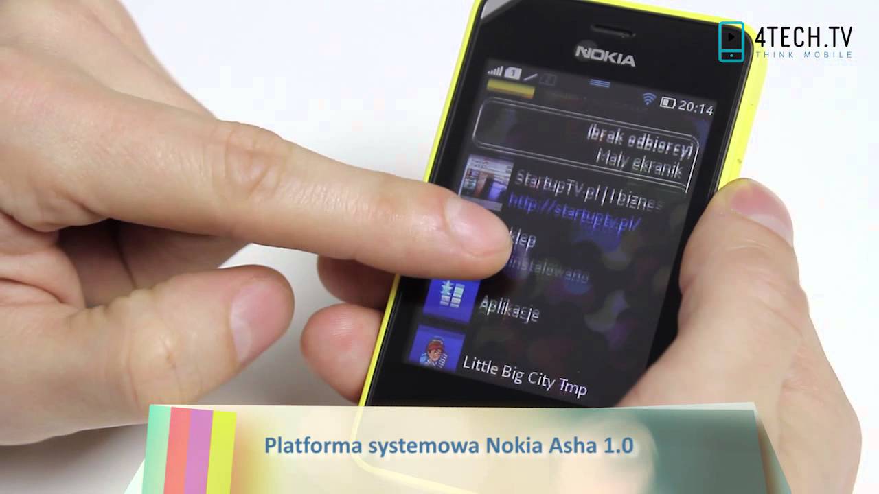 Nokia Asha 501 Dual SIM - test wideorecenzja telefonu