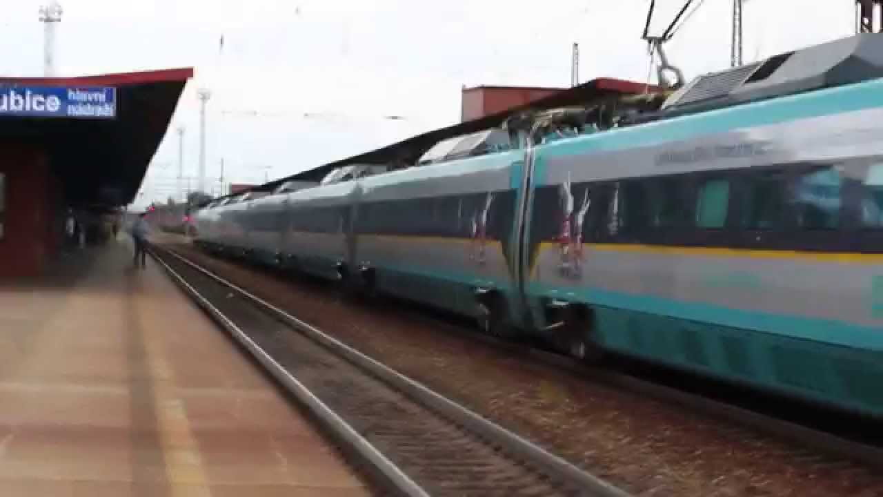 Vlaky Pardubice hlavní nádraží II 22.5.2015
