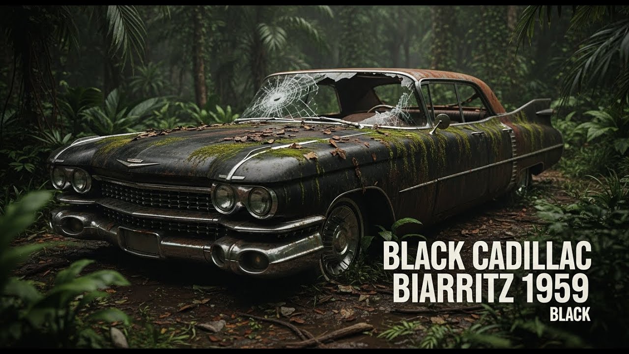 ASMR Car Restoration:Full Rebuild of Black1959 Cadillac Eldorado Biarritz | TailfinEra Luxury Reborn