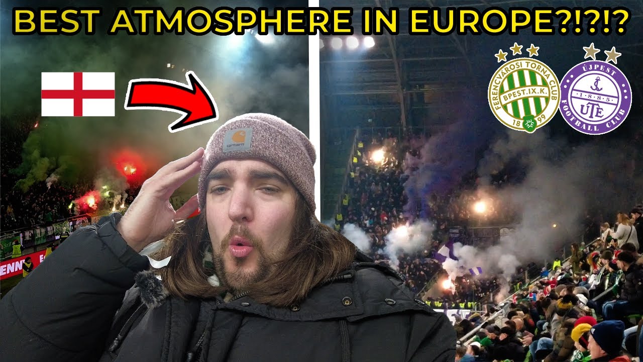 ENGLISH FAN EXPERIENCES INSANE BUDAPEST DERBY!!! Ferencváros vs. Újpest | Matchday Vlog