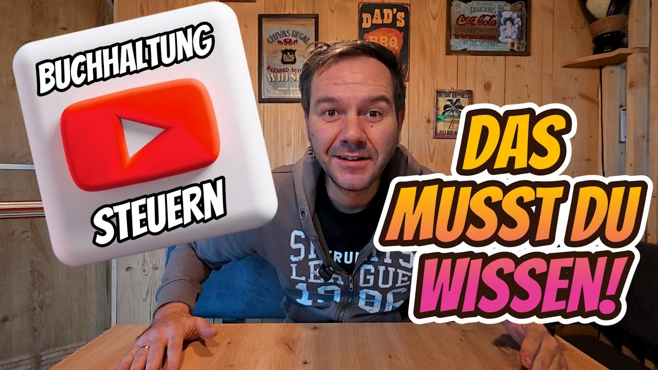 Unsere Erfahrungen mit Steuern und Buchhaltung auf YouTube