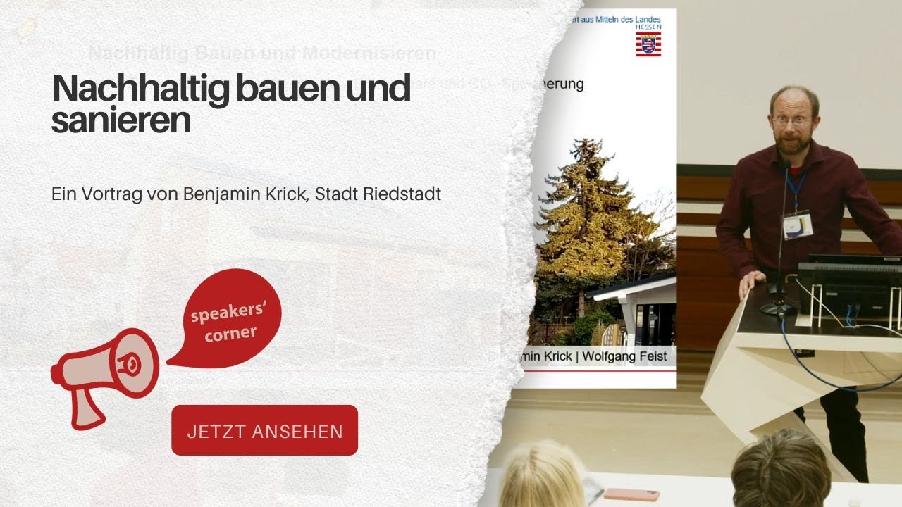 Nachhaltig bauen und sanieren