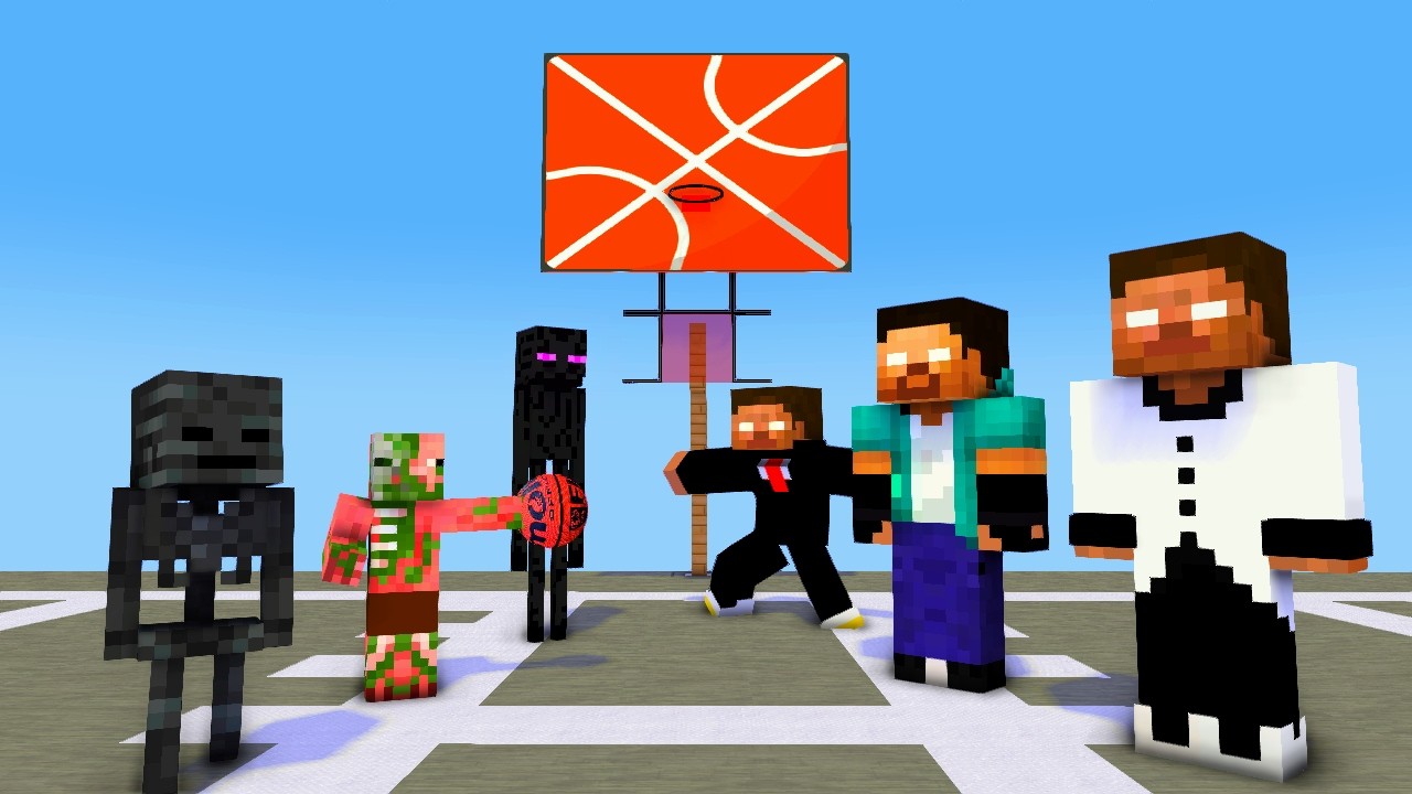 Basket Ball Game between Teacher and Student