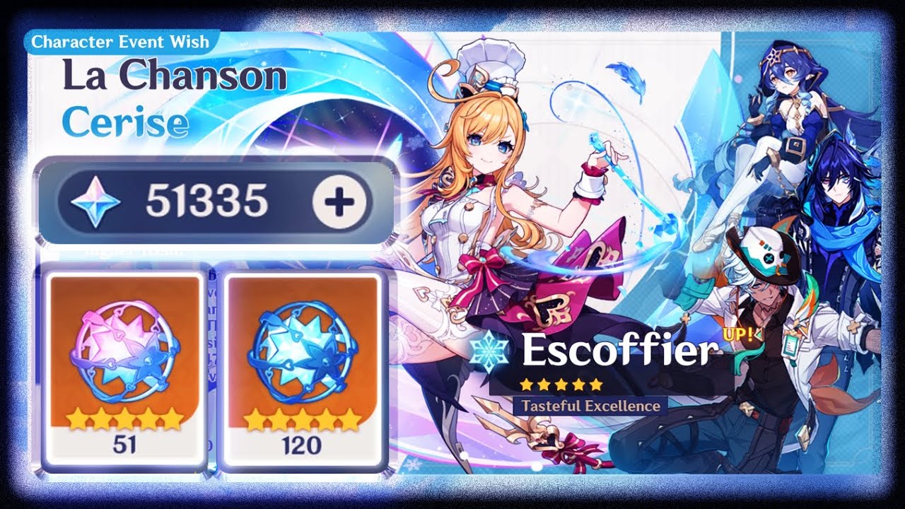Escoffier 421 Pulls... And I Almost Got WHAT?! | Genshin Impact Wish Test