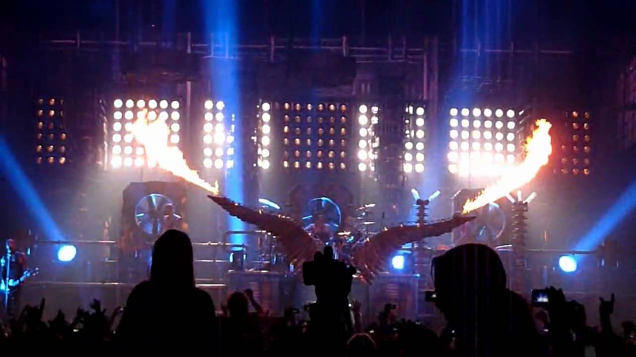Rammstein - Engel @ Zagreb Arena 18.03.2010 HD