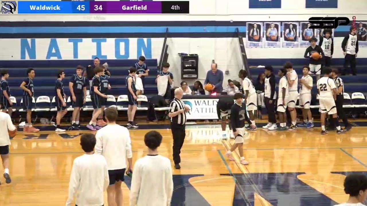 SSP Video Live-Stream! Waldwick JV Basketball vs. Garfield