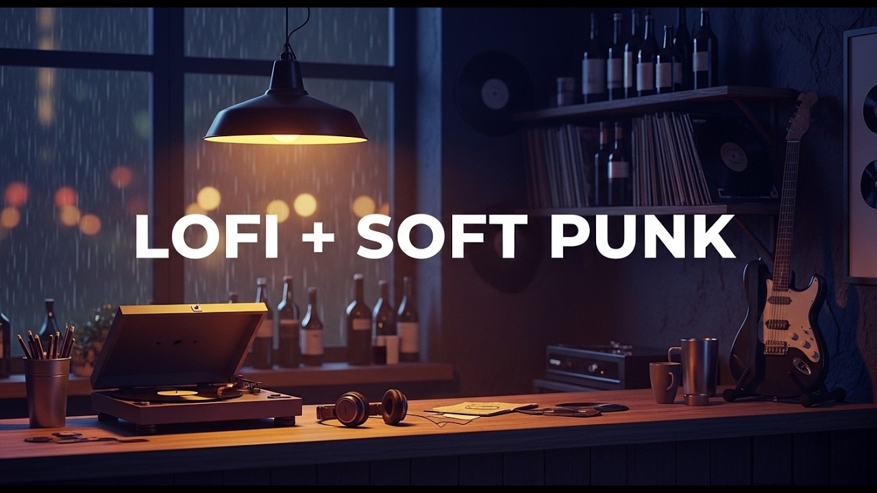 Dreamy Lofi Soft Punk 🎸Chill Underground Beats for Late Night Focus 🌙 #viral #viralvideo #music