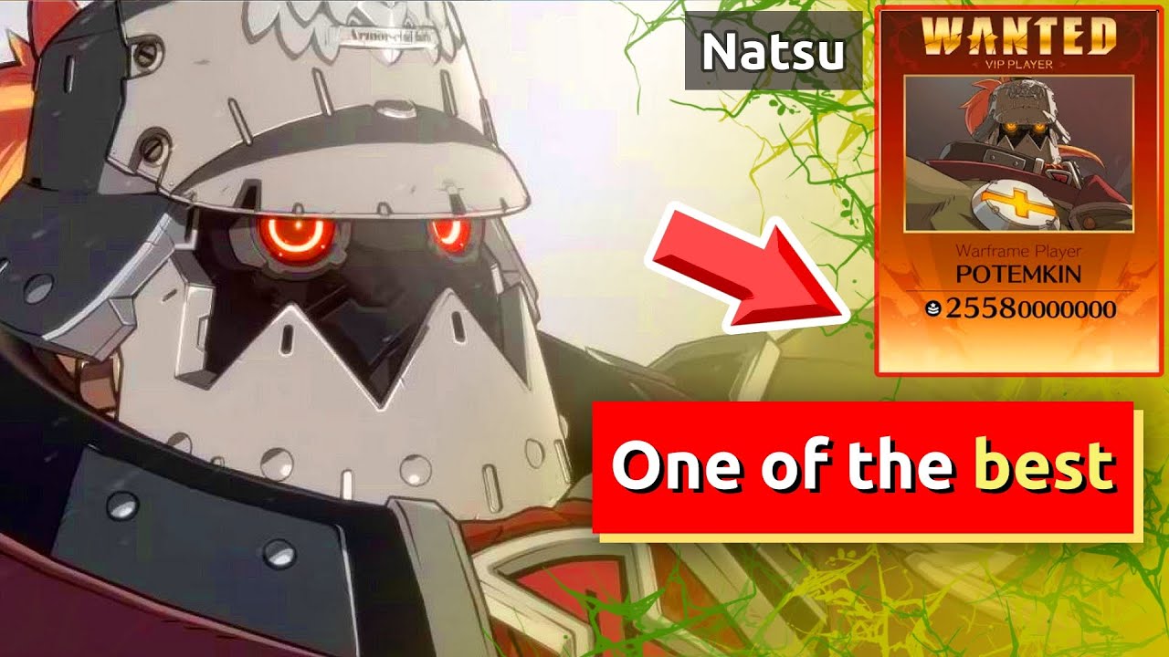 GGST ▰ Natsu (Potemkin) vs Iron Teeth (Sol). Guilty Gear Strive