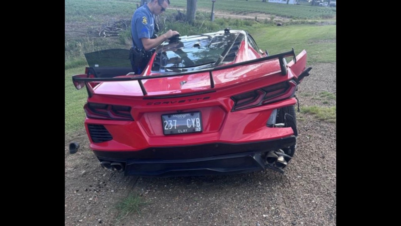 Corvette C8 Driver Thought He Could Outrun Arkansas State Police