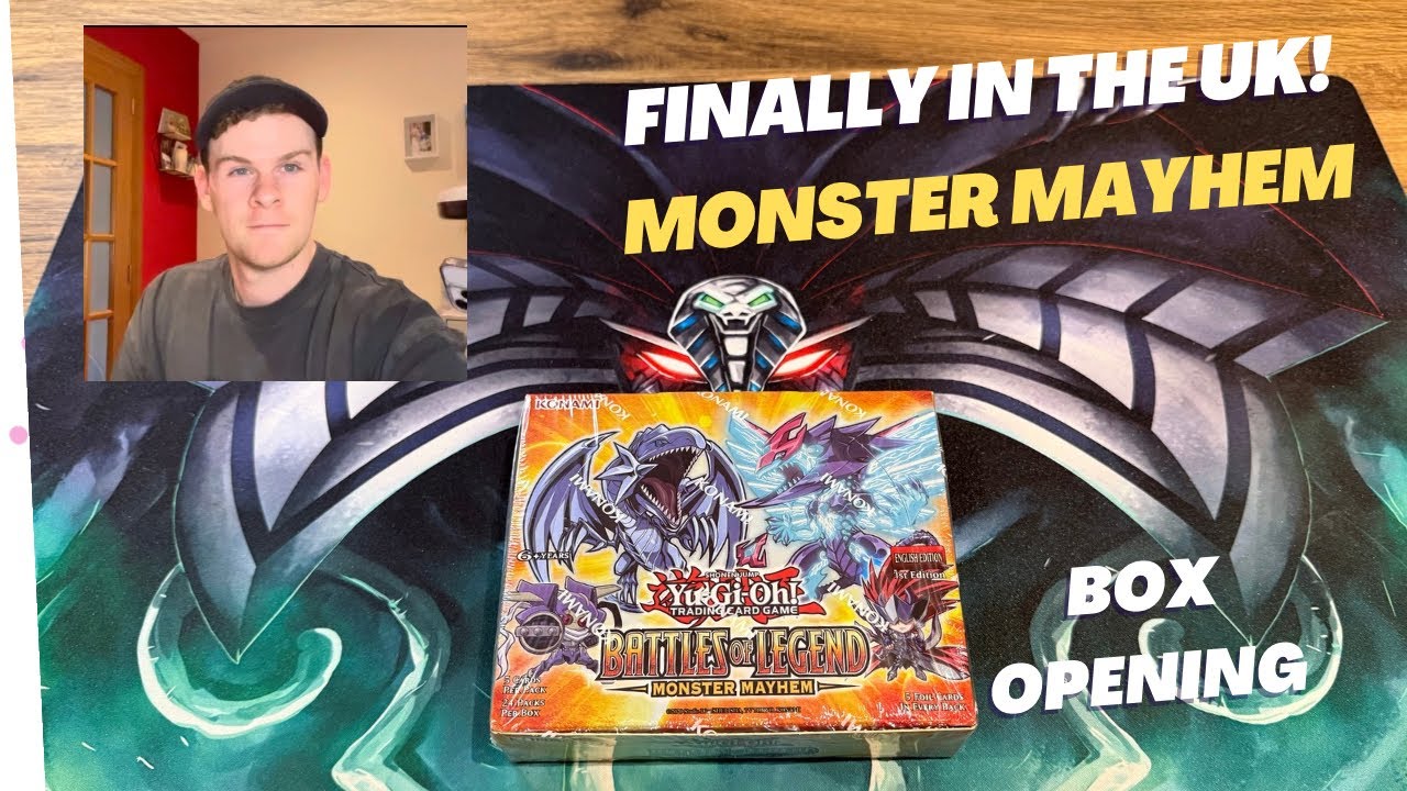 FINALLY The UK / Europe gets Yu-Gi-Oh! Battles of Legend: Monster Mayhem! Rybear22 Box Opening