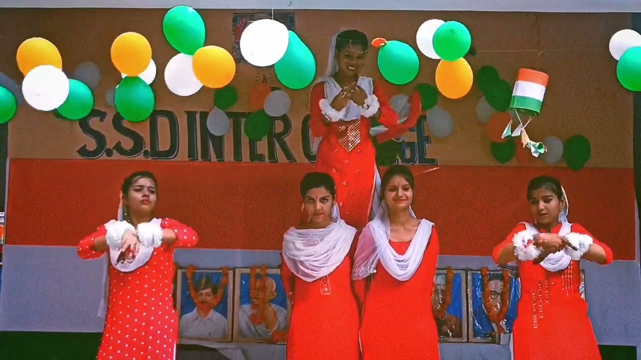 SSD Inter College|| 76th Independence day celebration|| Nari Shakti