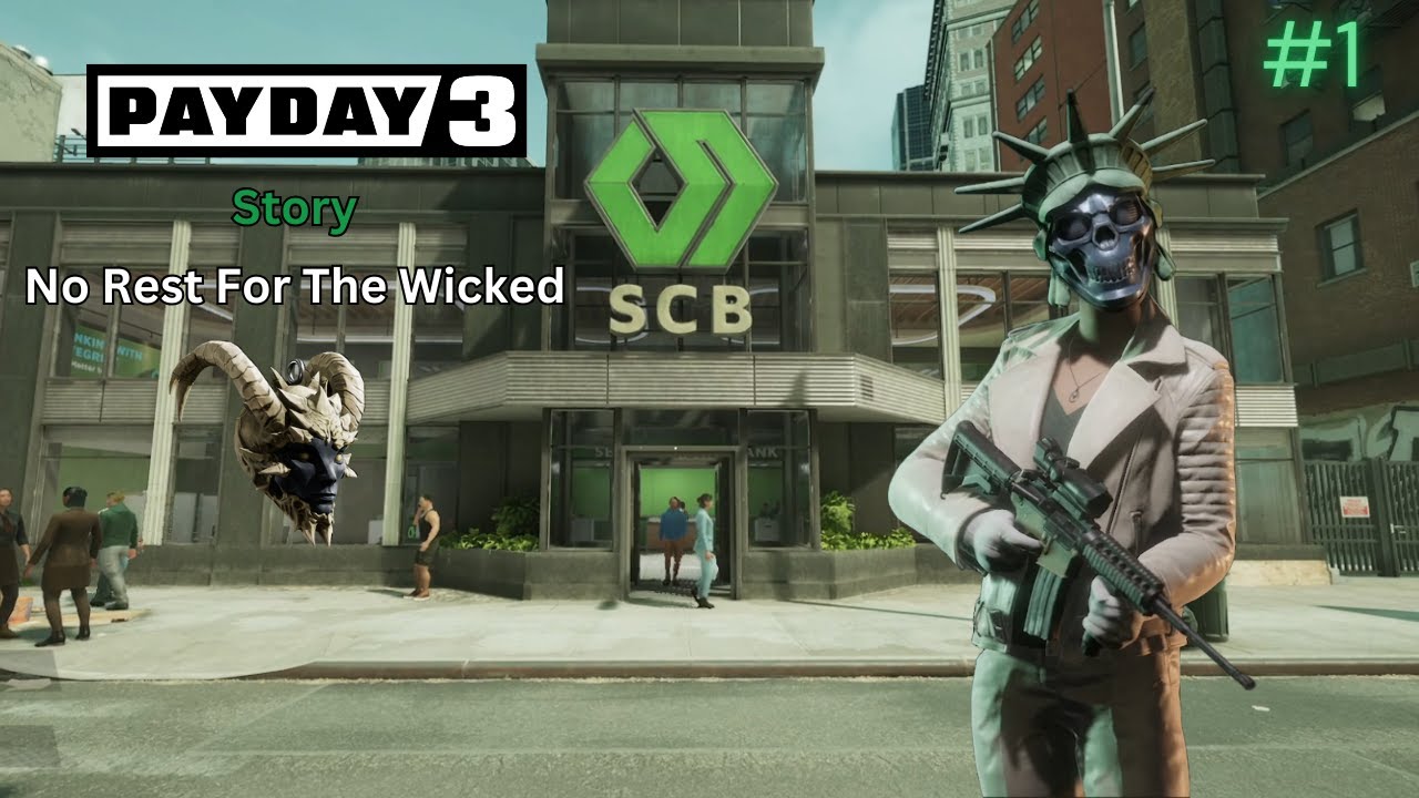 Payday 3 Early Access - Story - Part 1 - No Rest For The Wicked (Pearl Gameplay)