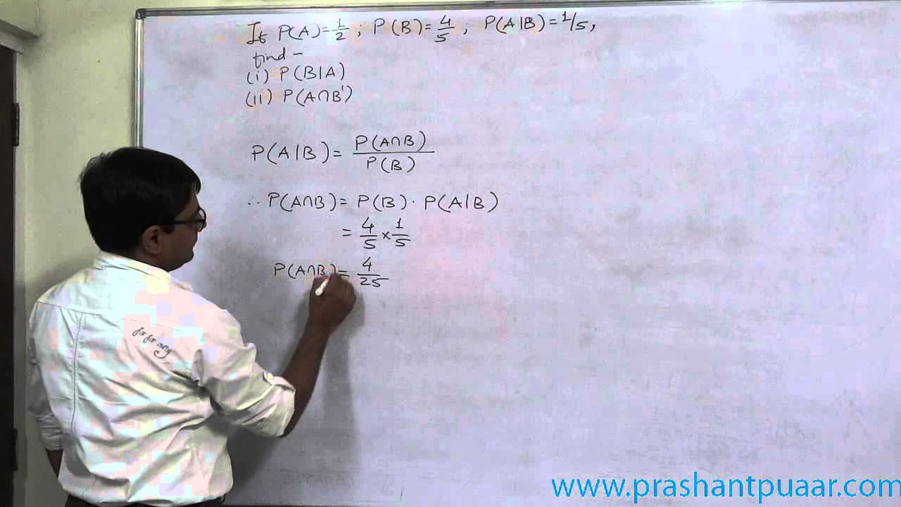 Probability   20   PA PB PAgivenB