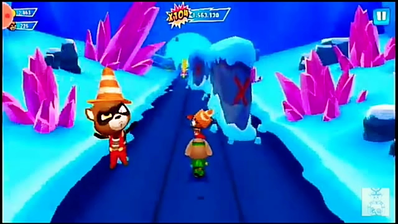 ICY CAVE:TALKING TOM HERO DASH MUSIC