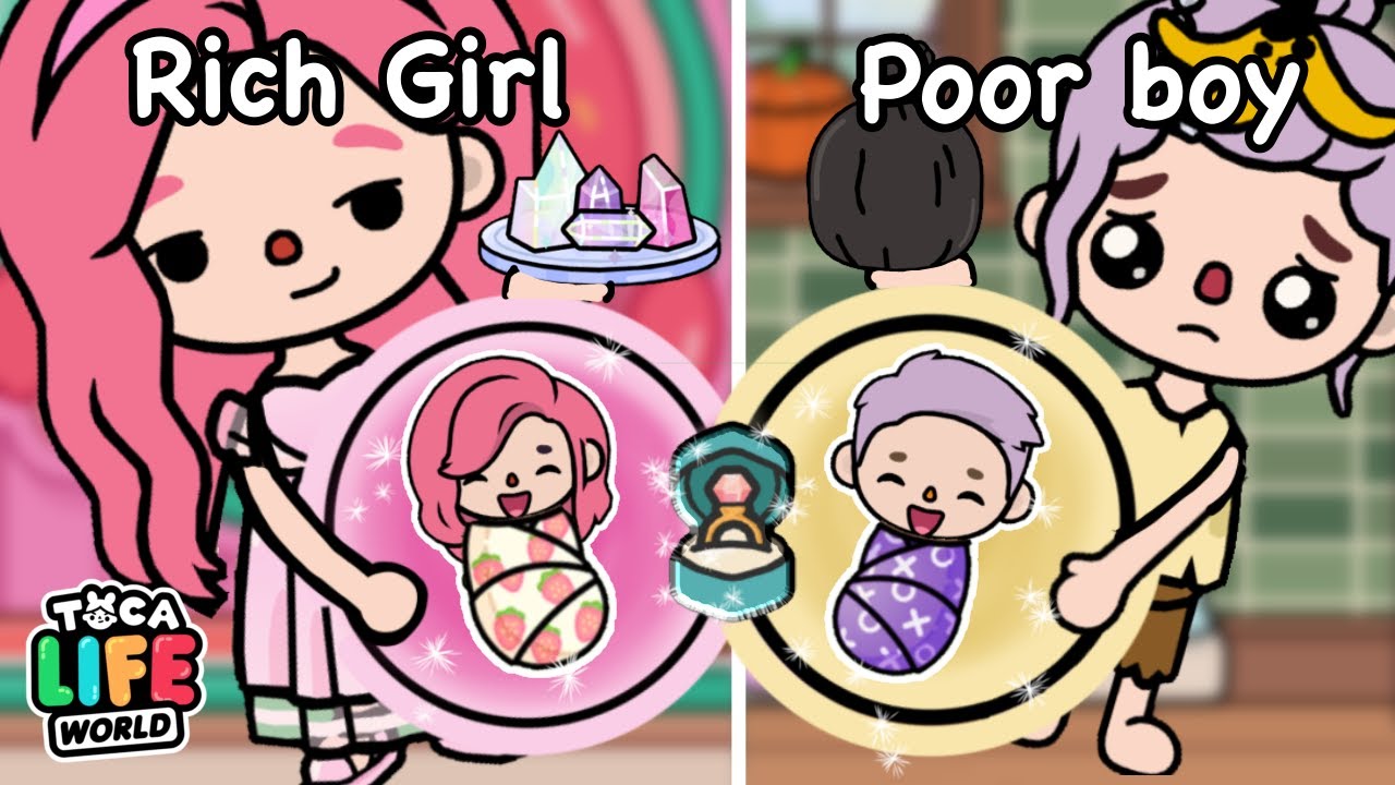 Poor Boy vs Rich Girl, Is It True Love? | Toca Boca World | Toca Jenni