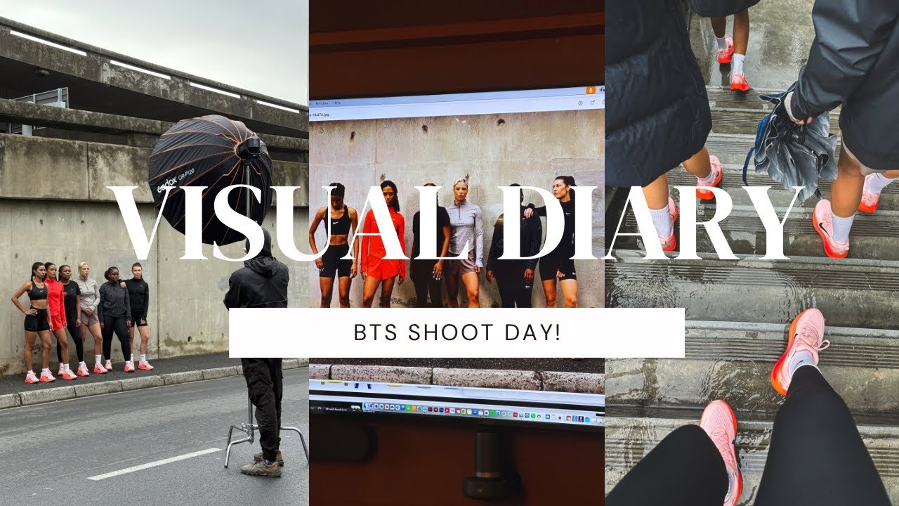 VISUAL DIARY:￼ MY FIRST BIG BRAND CAMPAIGN!|COME BTS WITH ME