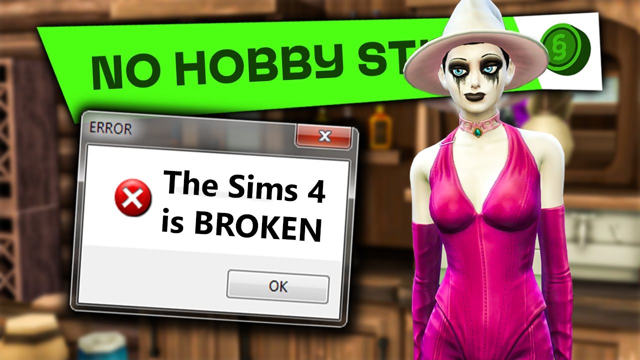 Businesses Hobbies — идеальный набор для Sims 4 без ошибок и сбоев (Давайте поиграем)
