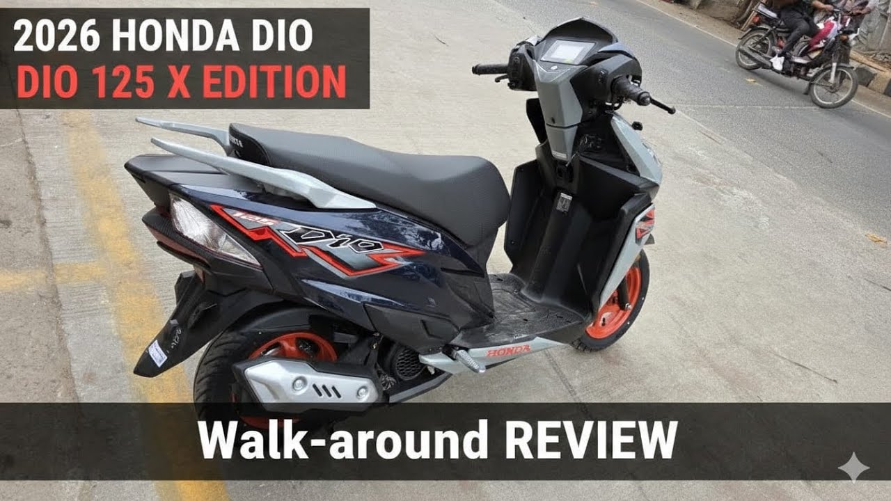Honda Dio 125 X Edition 2026 | Latest Price Mileage & Walkaround Review 