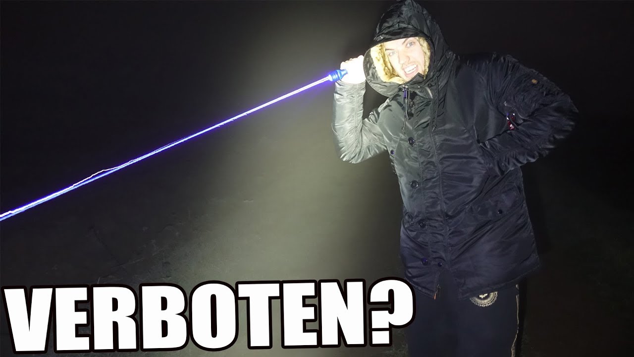 EXPERIMENTE mit dem ULTRA STARKEN LASER aus TSCHECHIEN!