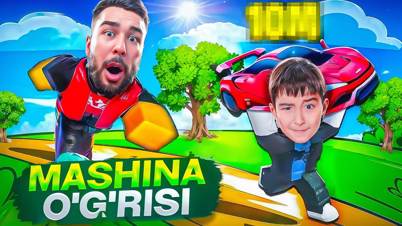 ROBLOX. OTA BOLA O&rsquo;YINDAGI ENG TEZ MASHINANI O&rsquo;G&rsquo;IRLADIK
