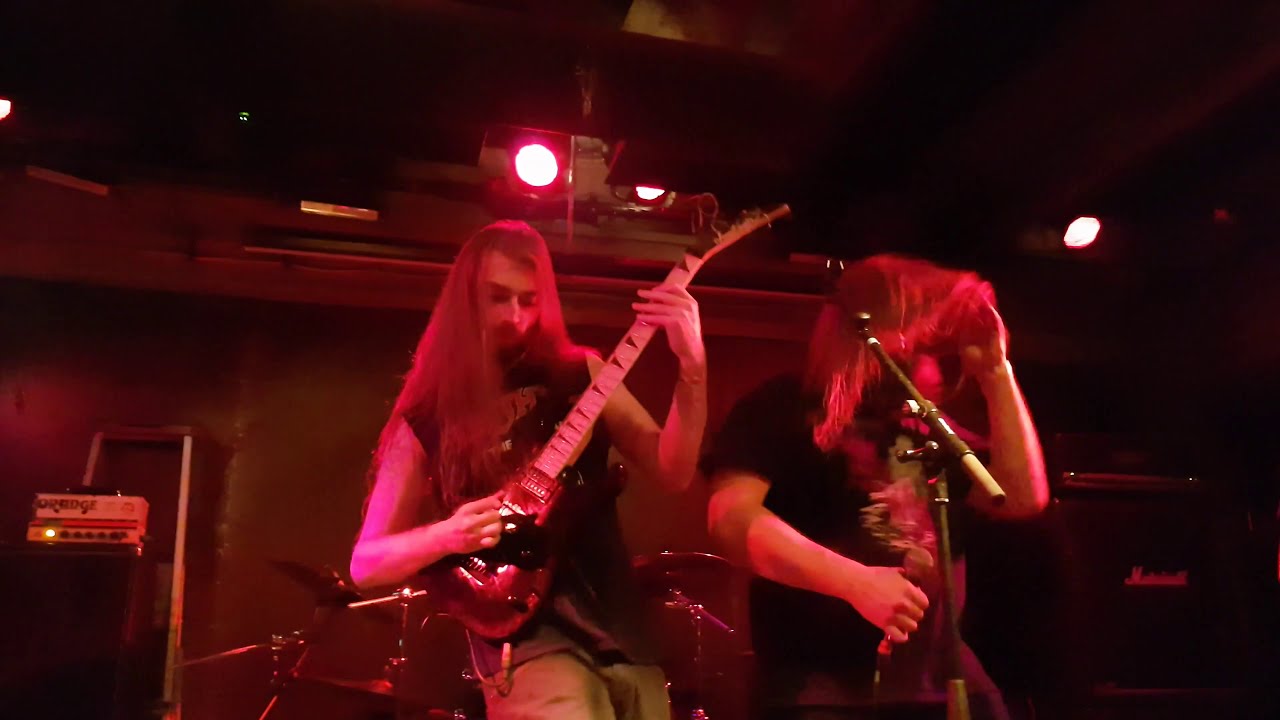 Demilich ft. Phil Tougas - The Putrefying Road... (Live in Helsinki, Finland)