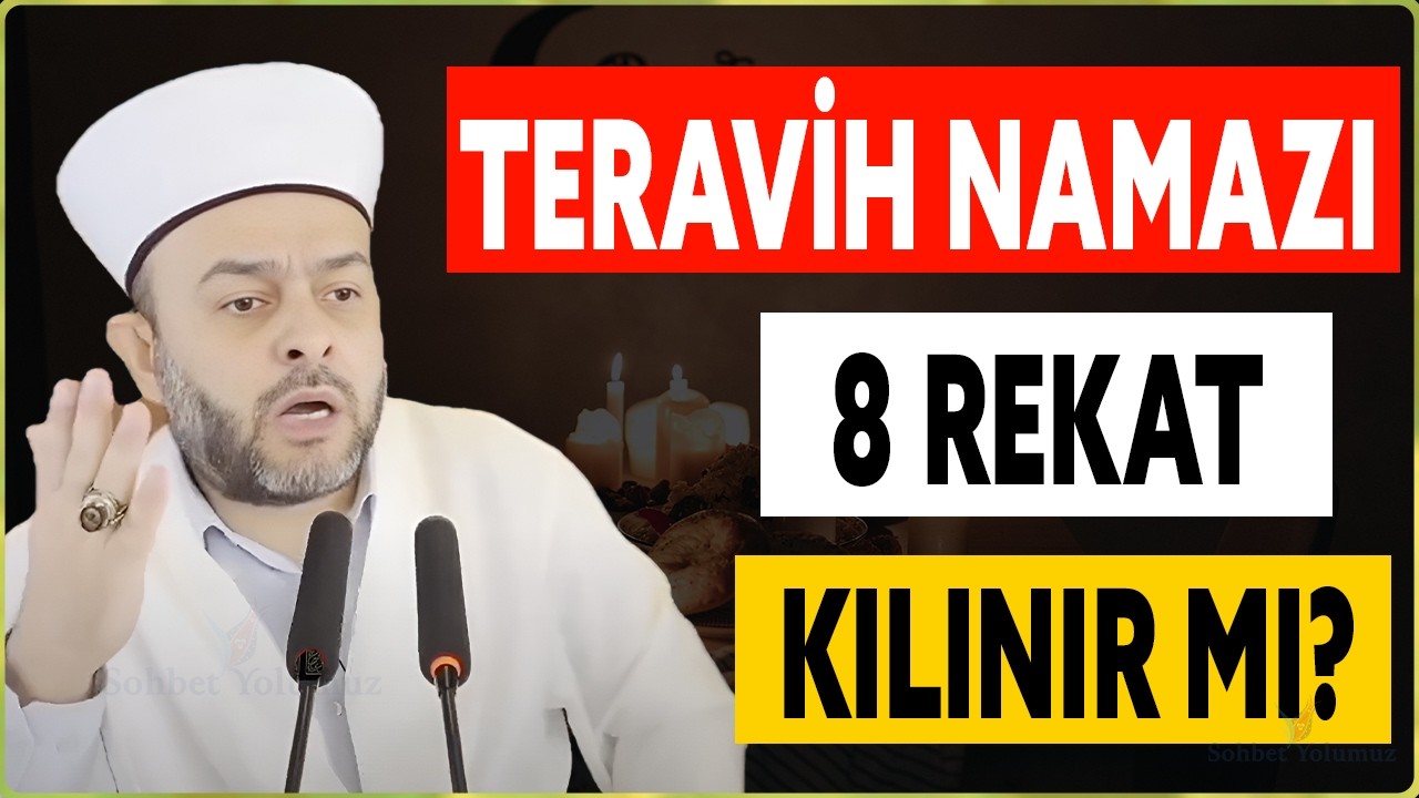 Teravih Namazı 20 Rekat Yerine 8 Rekat Kılınabilir mi? - Halil Konakcı Hoca #teravih