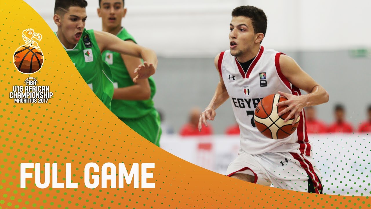 Egypt v Algeria - Full Game - FIBA U16 African Championship 2017