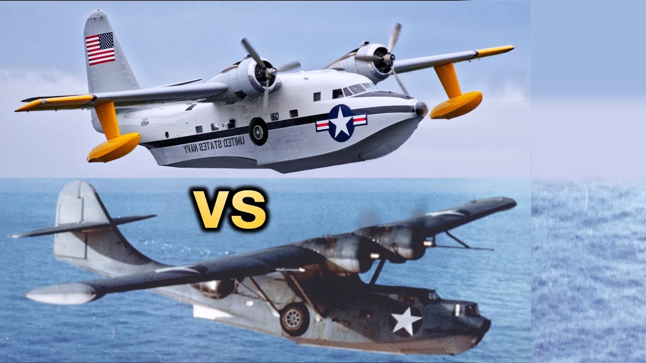 PBY Catalina против Grumman Albatross