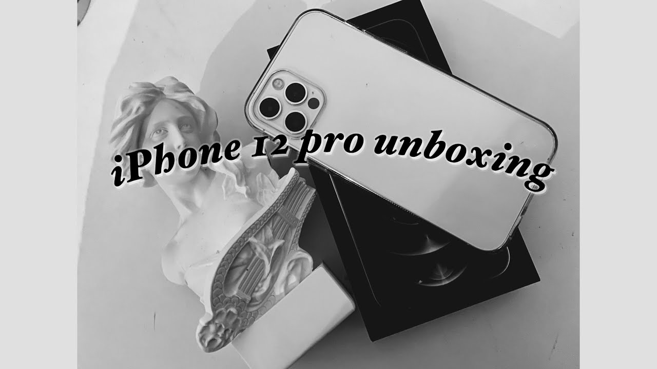 🍎iPhone 12 pro unboxing and accessories ✨