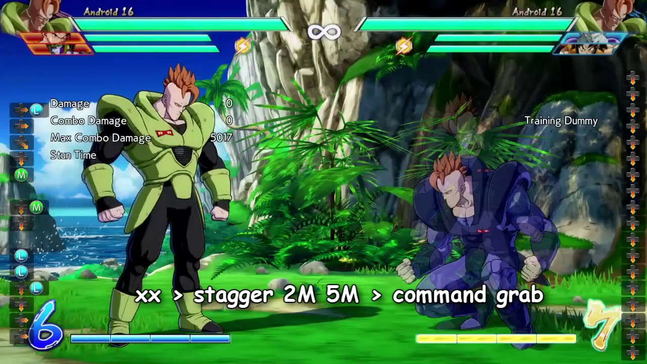 DBFZ Android 16 Pressure Concepts Guide