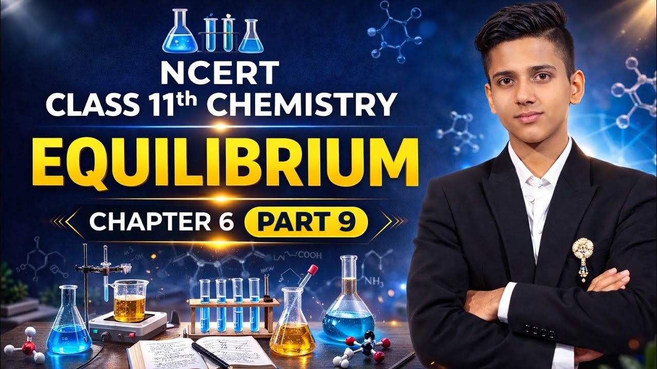 Ionic Equilibrium Made Easy 🔥 | Class 11 Chemistry | Part 9