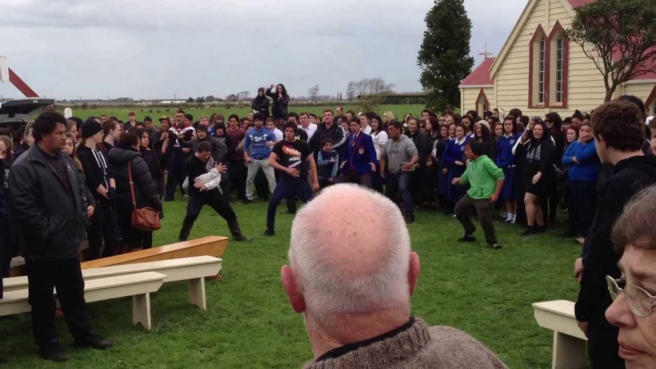 Tangi (funeral) Haka for 17 year old Tyler