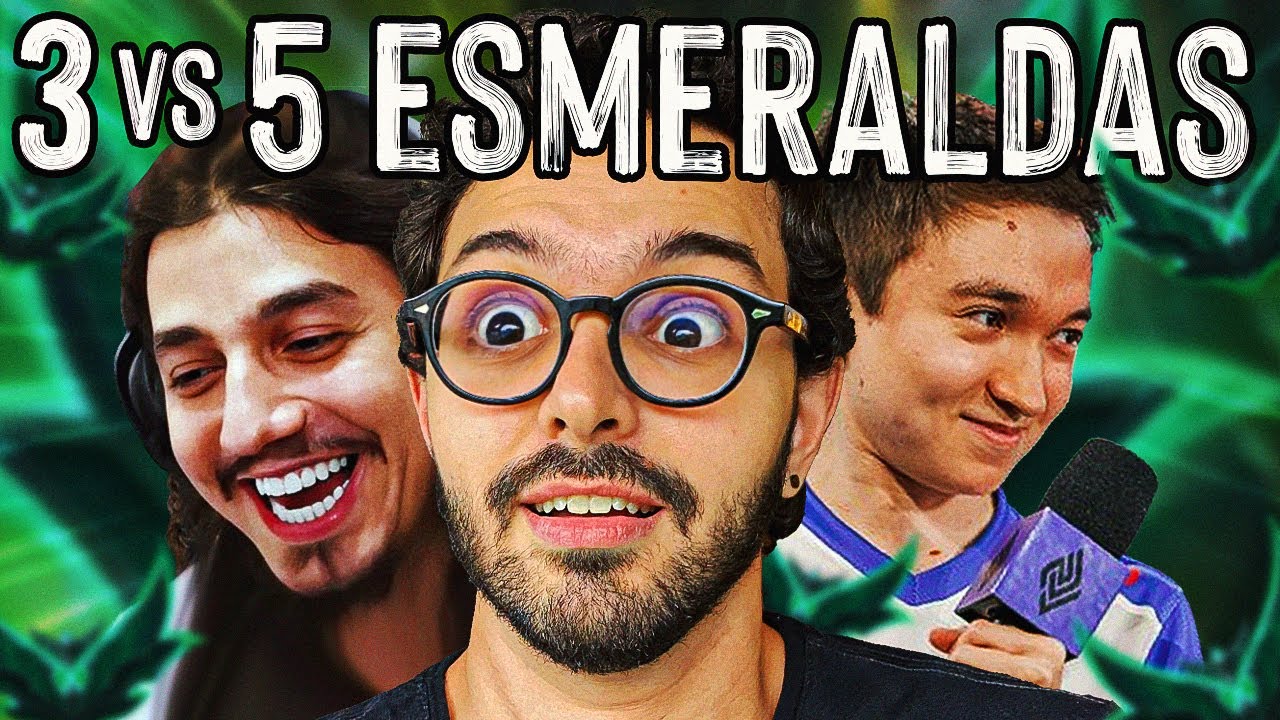 MYLON, KENNZY E TOUCOUILLE vs 5 ESMERALDAS! QUEM VENCERÁ?