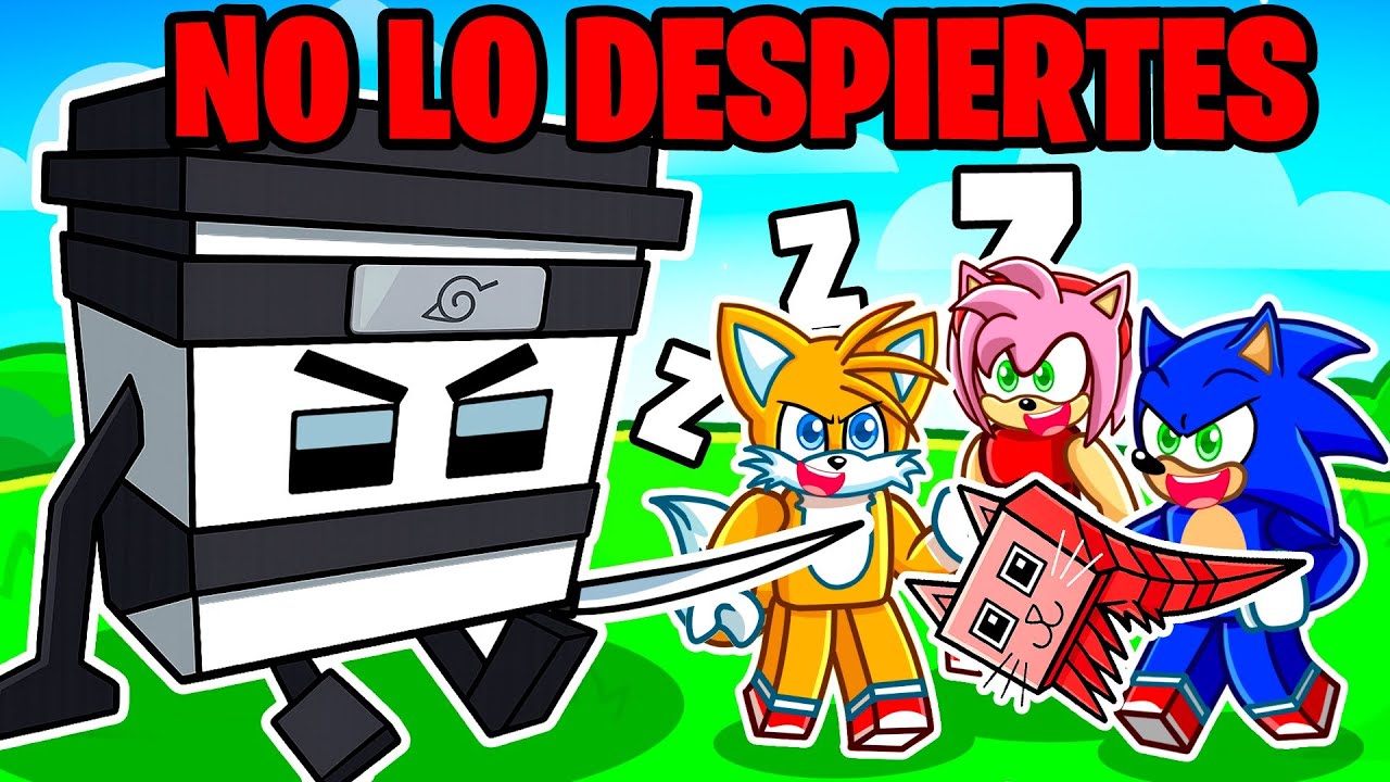 Sonic Juega a Brainrots Durmientes en ROBLOX!