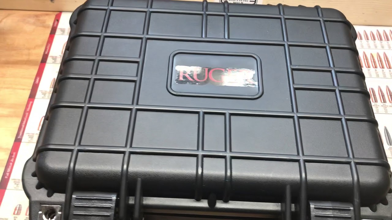 Harbor Freight Pistol Case - Ruger Security 9 and LCP II