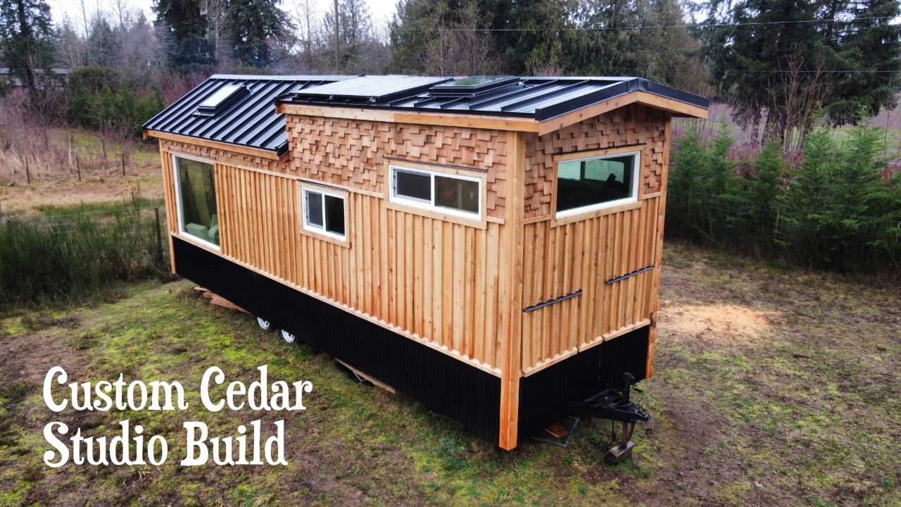 Custom Off Grid West Coast Music & Art Studio Build (Step by Step)