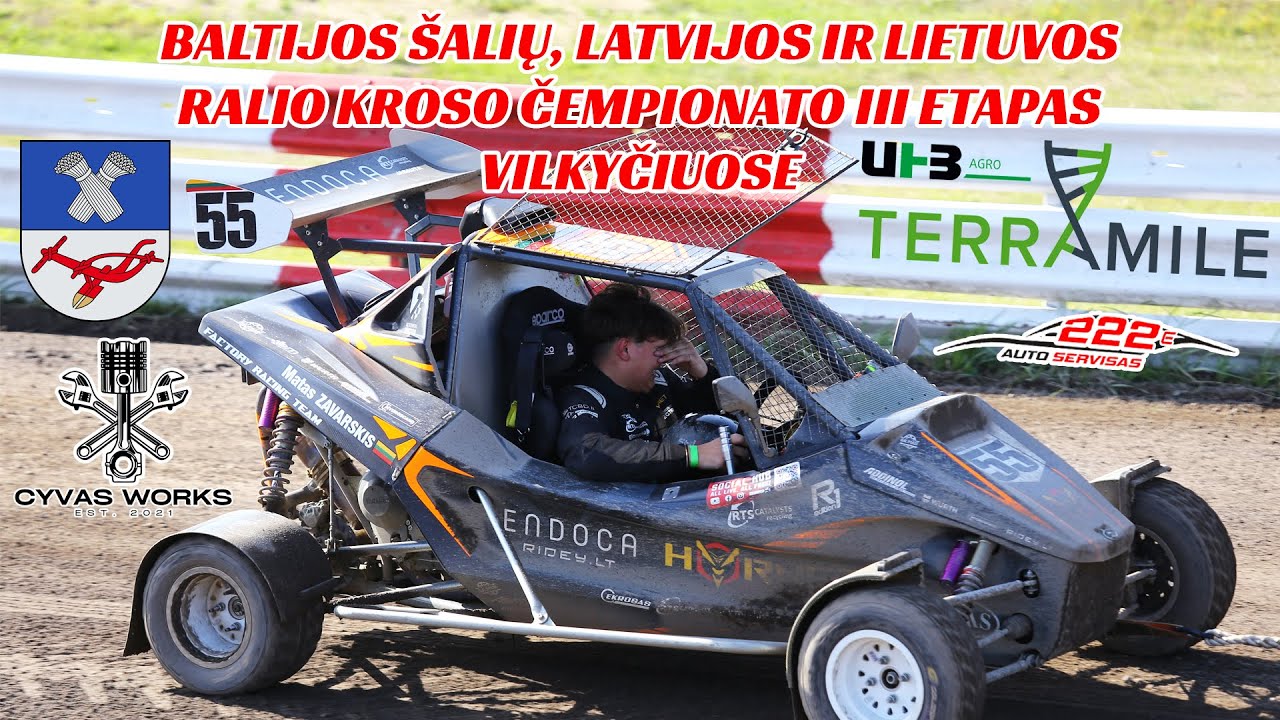EKROSAS 2025 #9 | BALTIJOS ŠALIŲ, LATVIJOS IR LIETUVOS RALIO KROSO ČEMPIONATO III ETAPAS