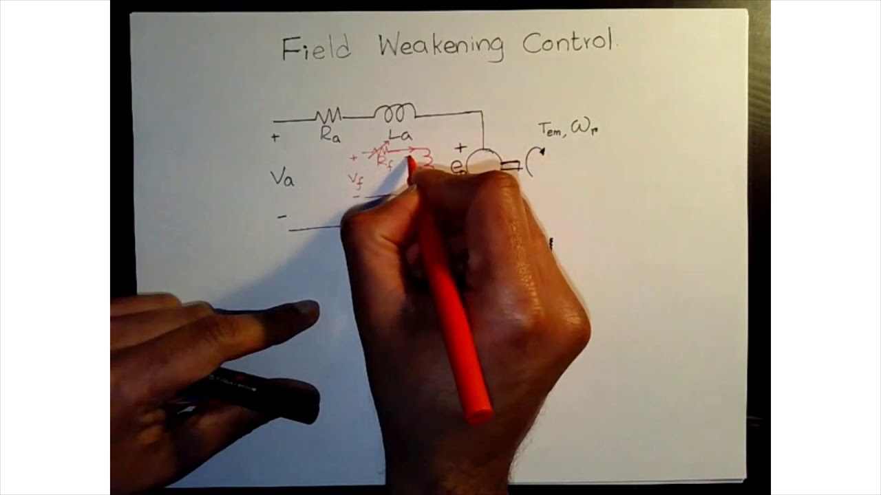 Управление ослаблением поля двигателей постоянного тока