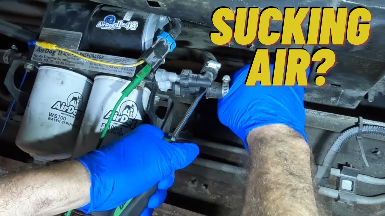 WILL NOT START! AirDog Fuel Pump Diag LB7 Duramax