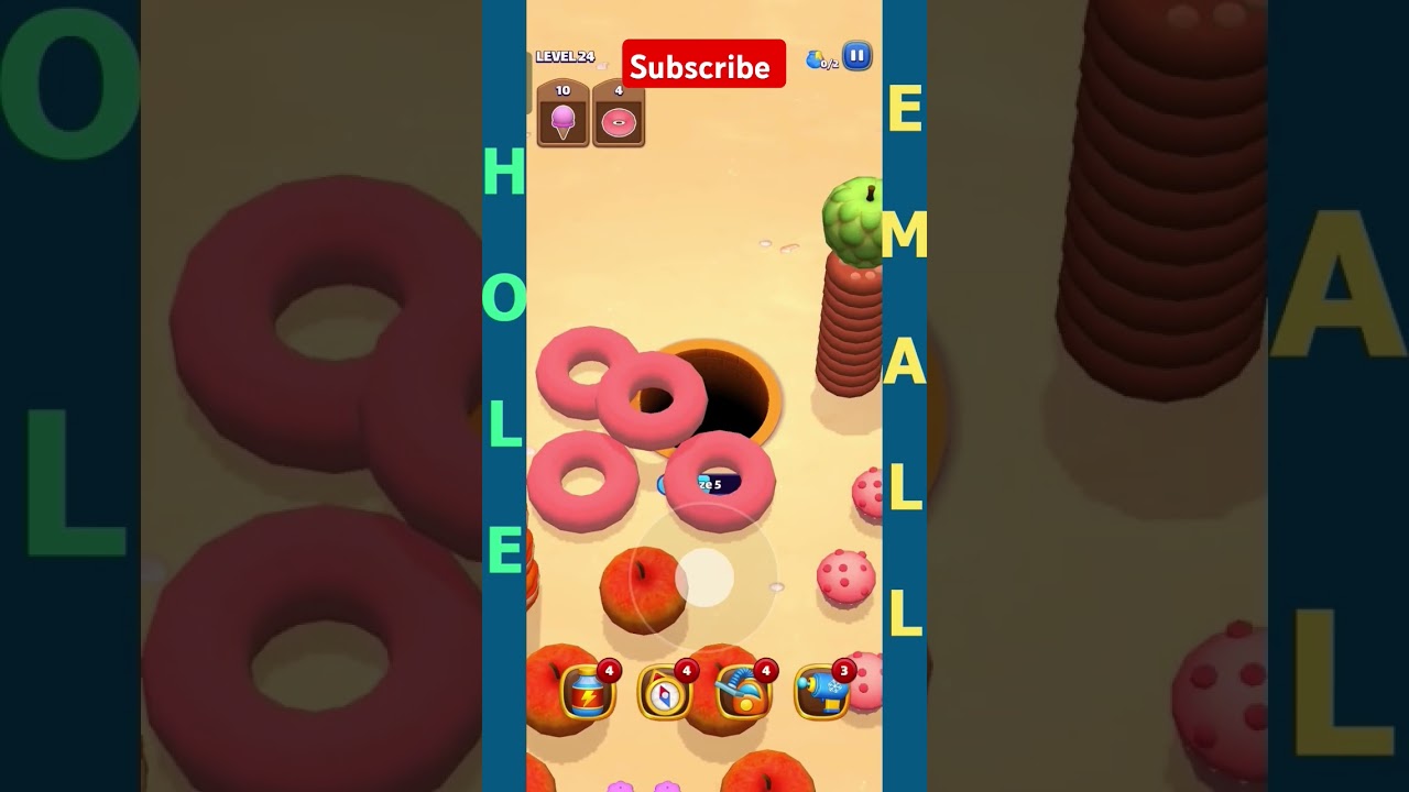 Hole Em All:Collect master Lvl24 #gameplayvideo #games #relaxgamer #casualgaming #gaming