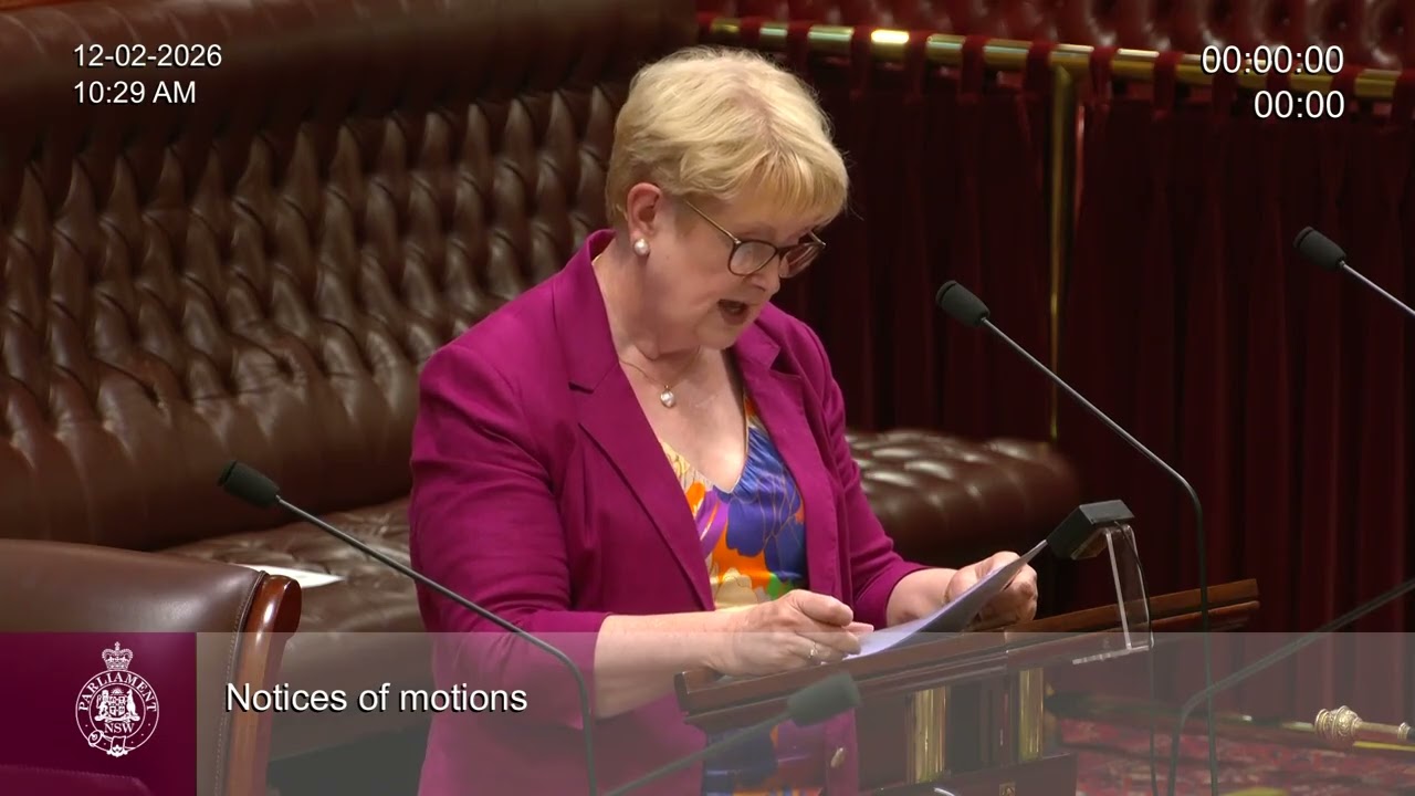 The Hon. Susan Carter MLC speaks on the Newcastle Writer's Festival