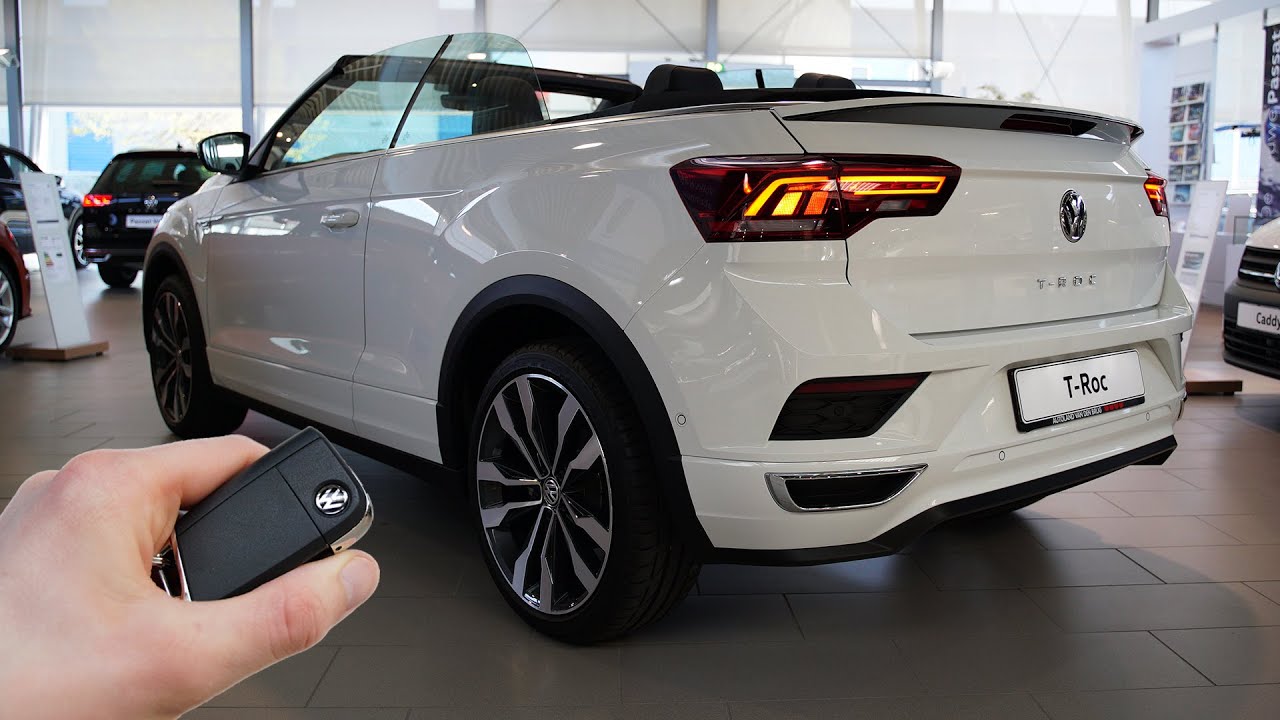 2020 VW T-Roc Cabrio 1.5 TSI (150hp) - Sound & Visual Review!