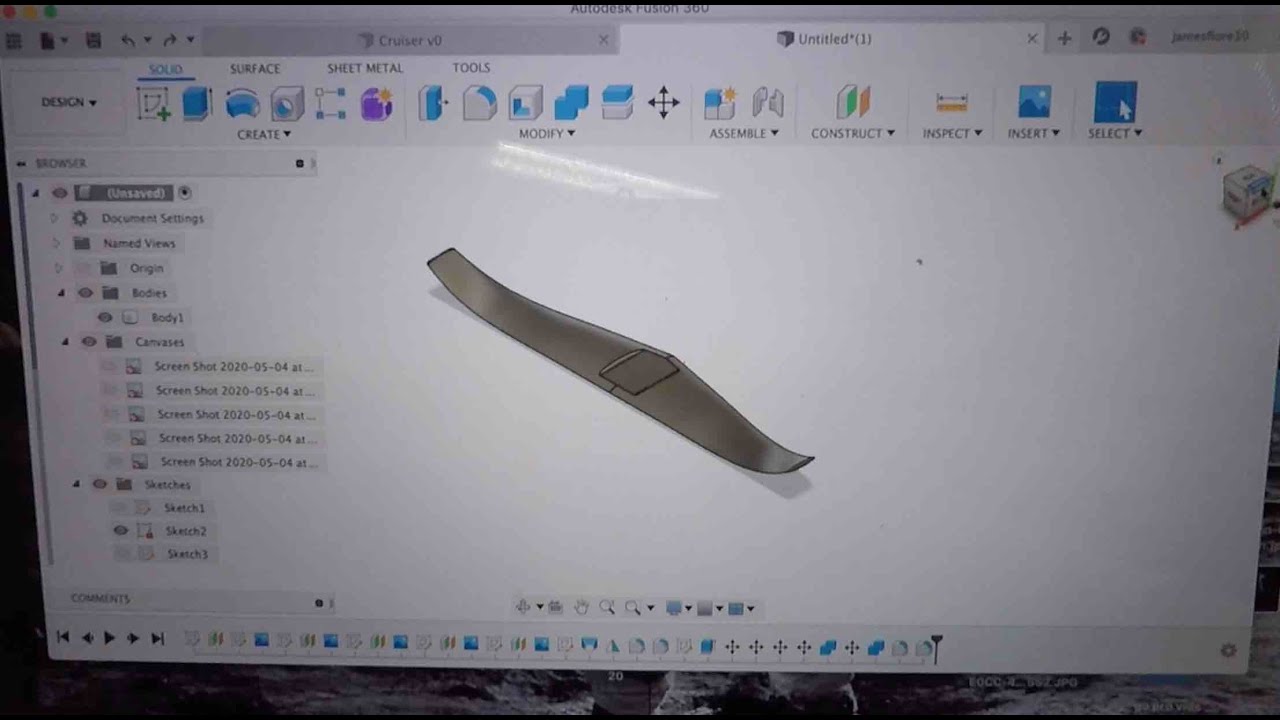 How hydrofoil wings are designed... stabilizer pt.1