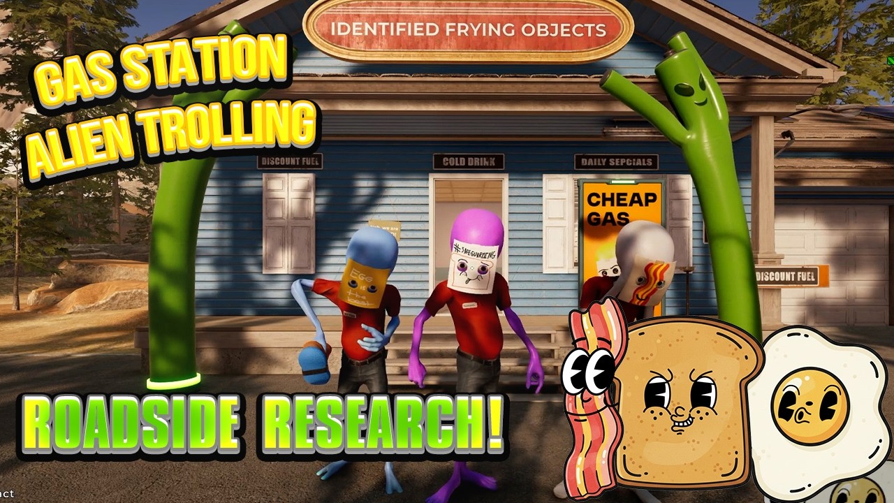 We Ran a Gas Station as ALIENS and It Got Chaotic