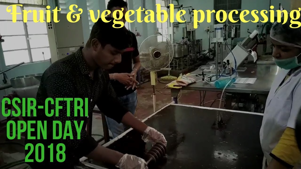 Fruit and Vegetable Processing|| CSIR-CFTRI