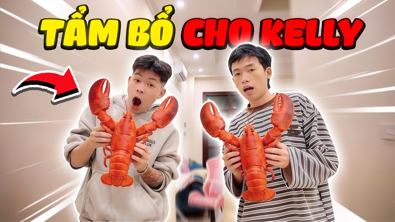 VLOG | TẨM BỔ CHO KELLY MÓN 