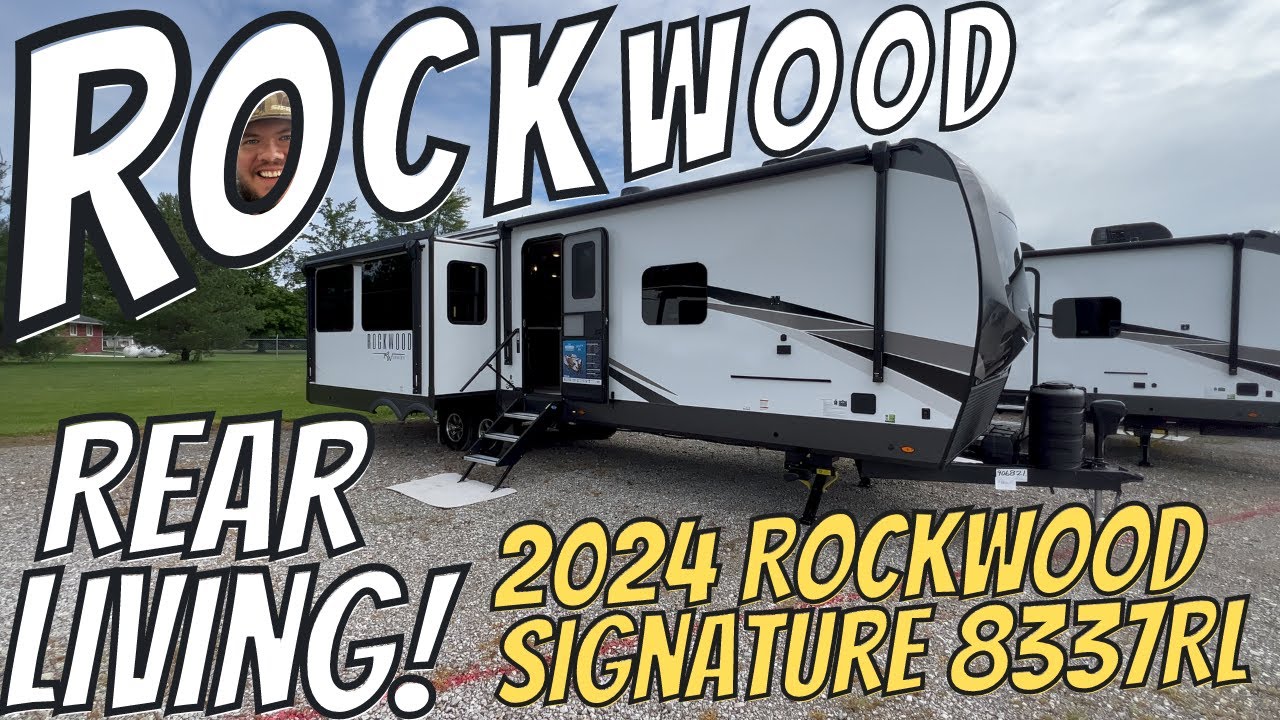 2024 Rockwood Signature 8337RL | Largest Rear Living Travel Trailer!?